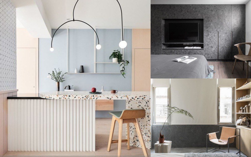 老屋常見的磨石子和水磨石變身時髦建材，屋主與設計師都愛用！