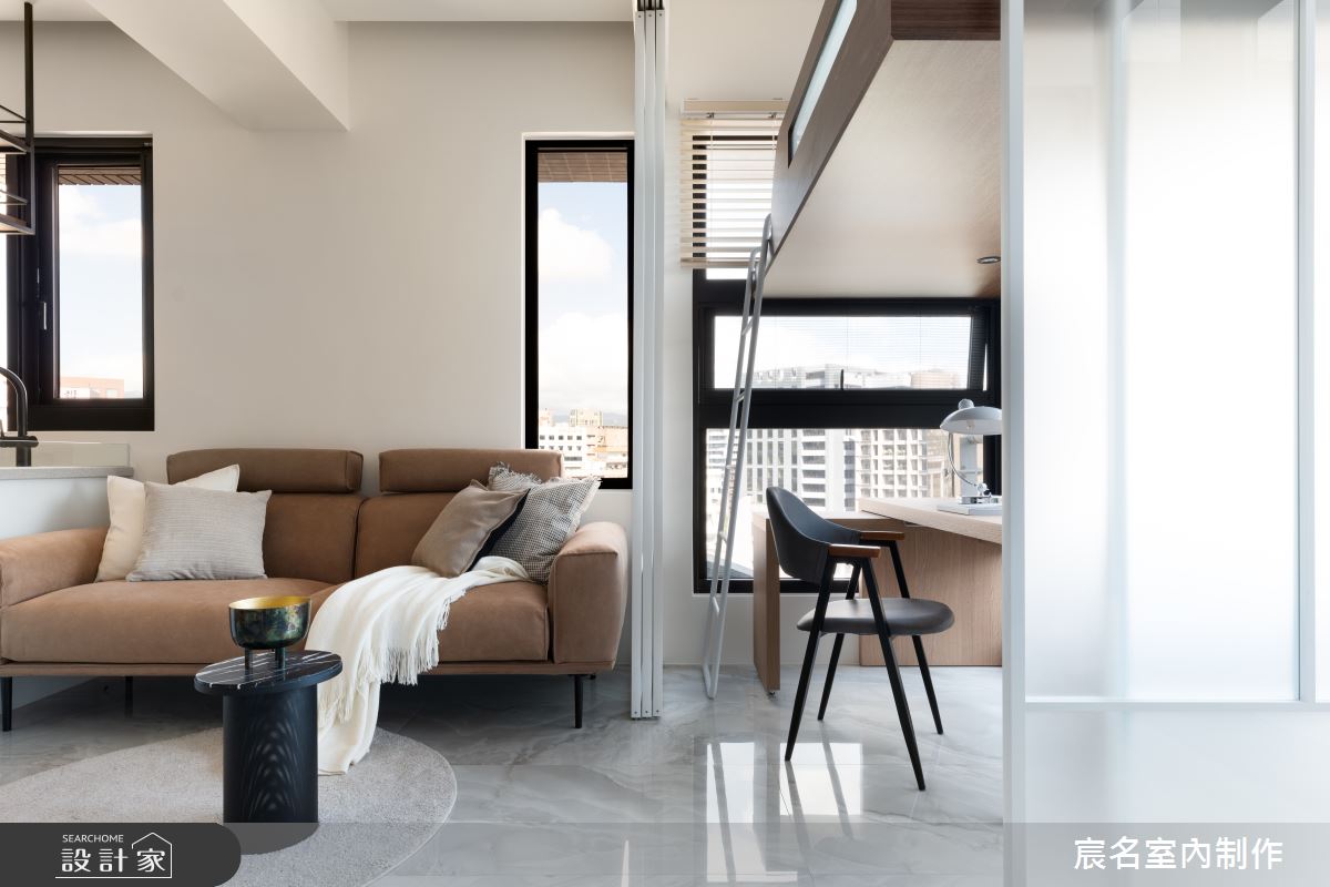 一應俱全的小宅機能！15坪現代宅也能擁有完整的客餐廚