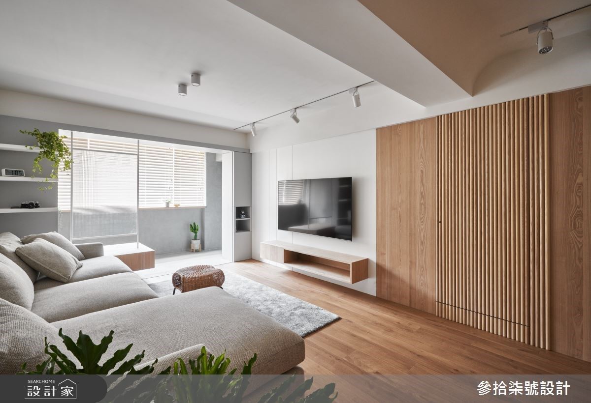 40 年老屋為你展開笑靨！水磨石中島、陽光臥榻帶來北歐風的清爽早晨