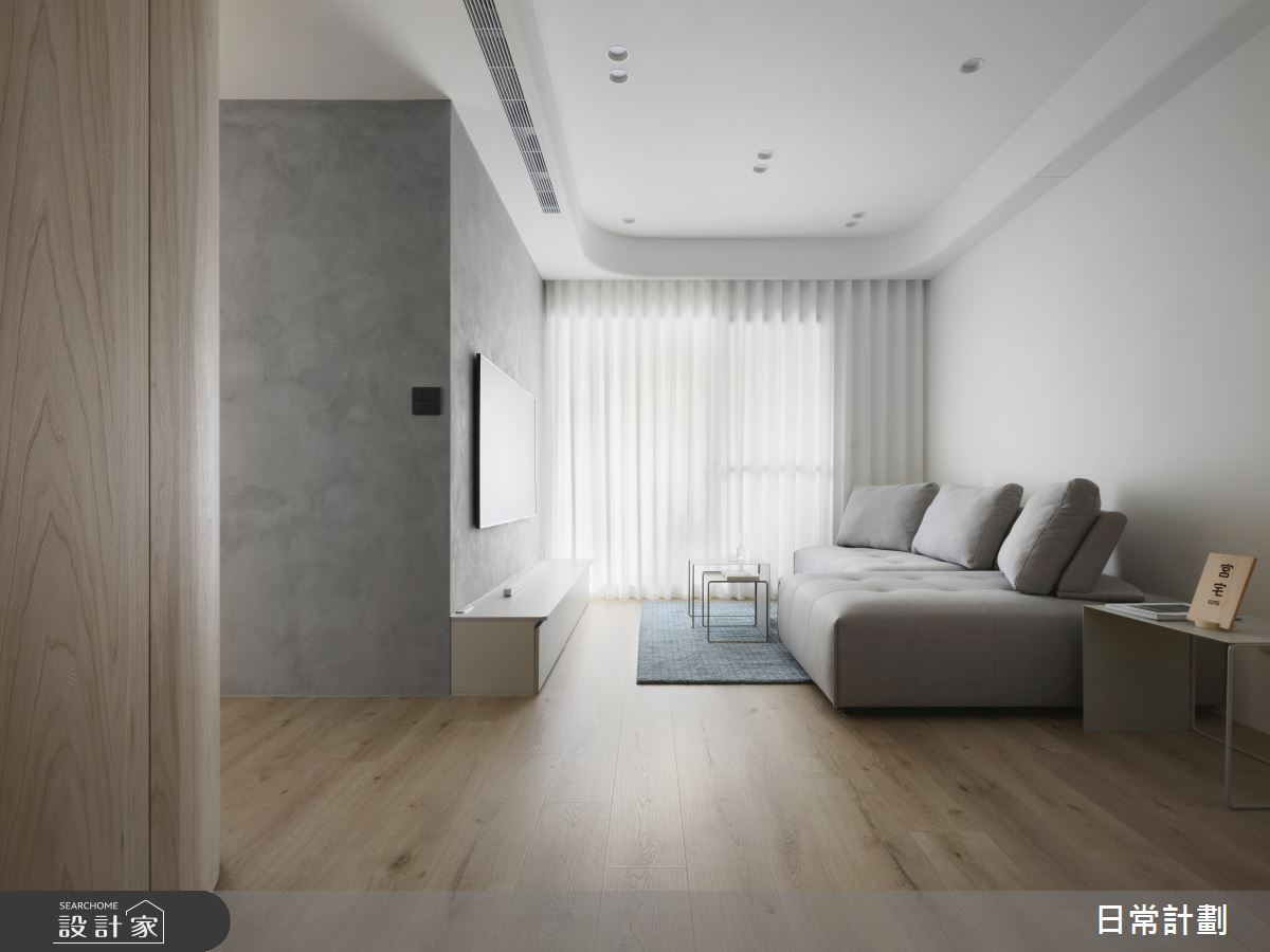 日光步入原木色簡約小宅，18坪也能變出超大儲藏室、完整客餐廚機能！