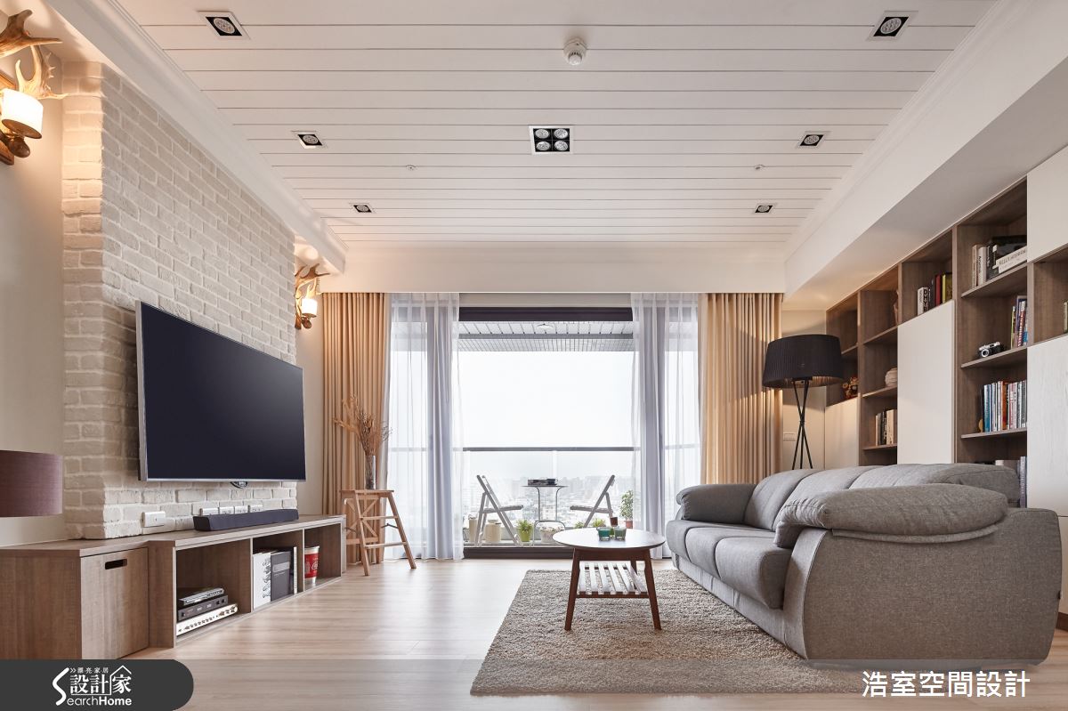 木色溫潤語彙 擷取 35 坪秋日浪漫鄉村風景