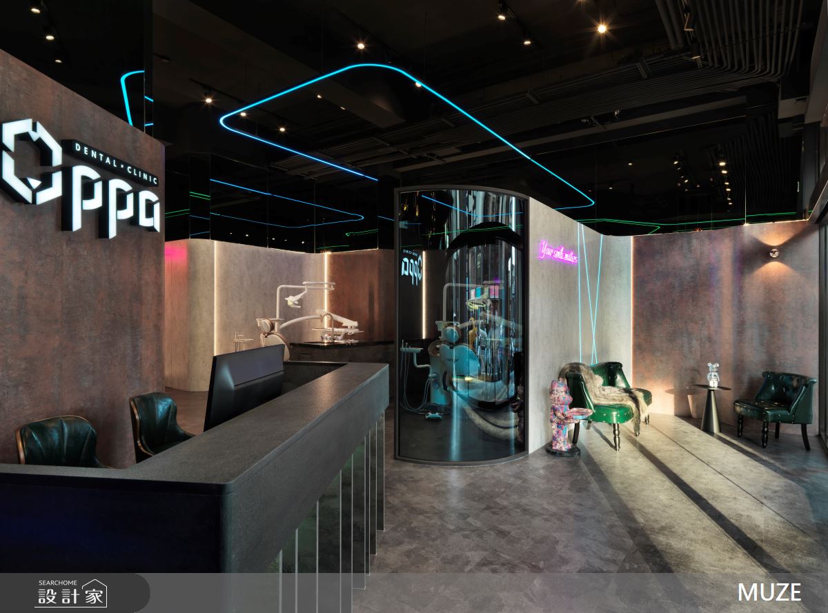 結合音樂與藝術的loungbar牙醫診所！吸睛店面化身沿途街景亮點