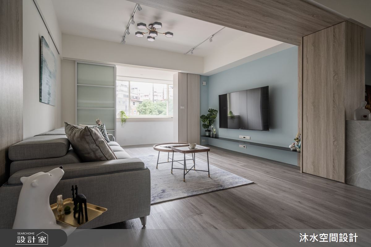 40坪老屋再現逆齡術！化整為零動線規劃、通透隔間放大空間感