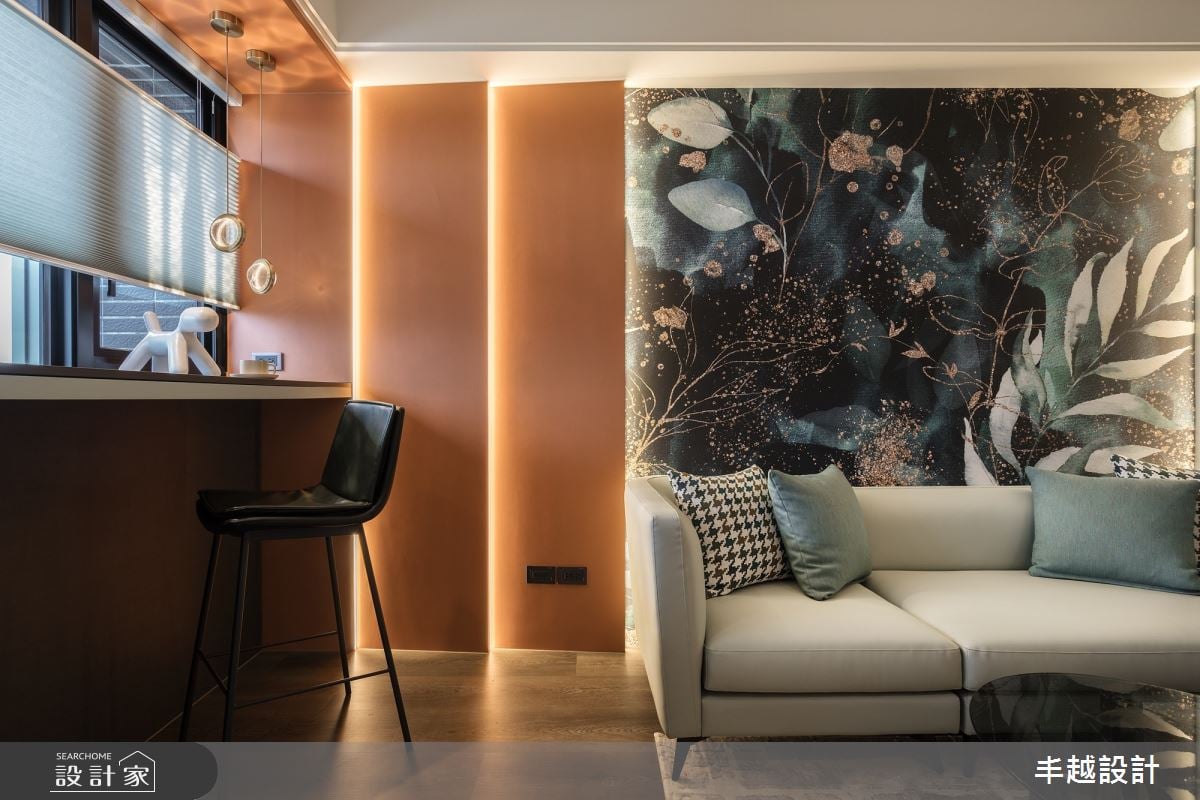 12坪不只有2房，還有機能中島跟窗邊吧台賞景，入住奢華風精品宅，品味人...
