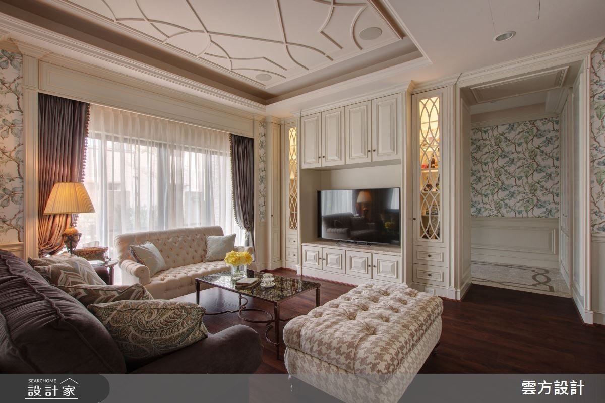 100坪透天別墅的質感生活提案：讓新古典風格與實用機能共舞！