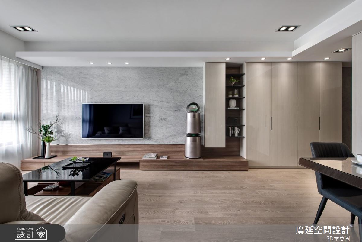 邁向偶像劇生活！28坪打造精品級的現代風好宅