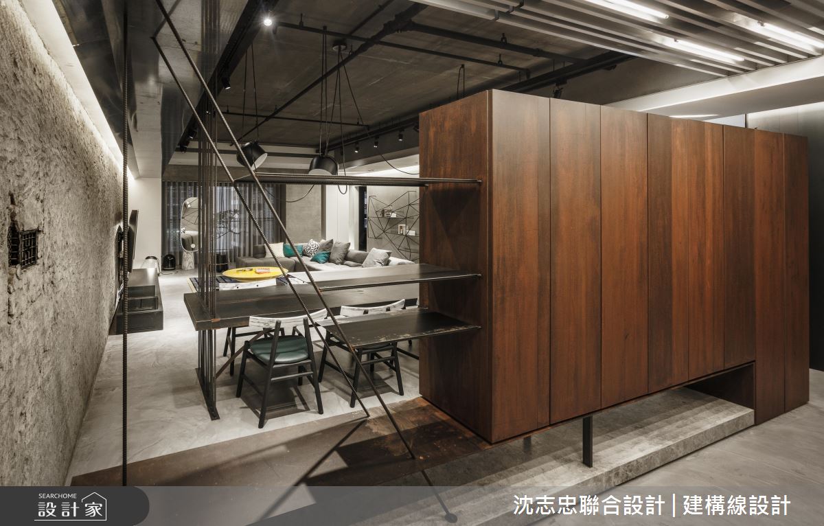 顛覆框架的空間律動，藝術展覽般的居家面貌