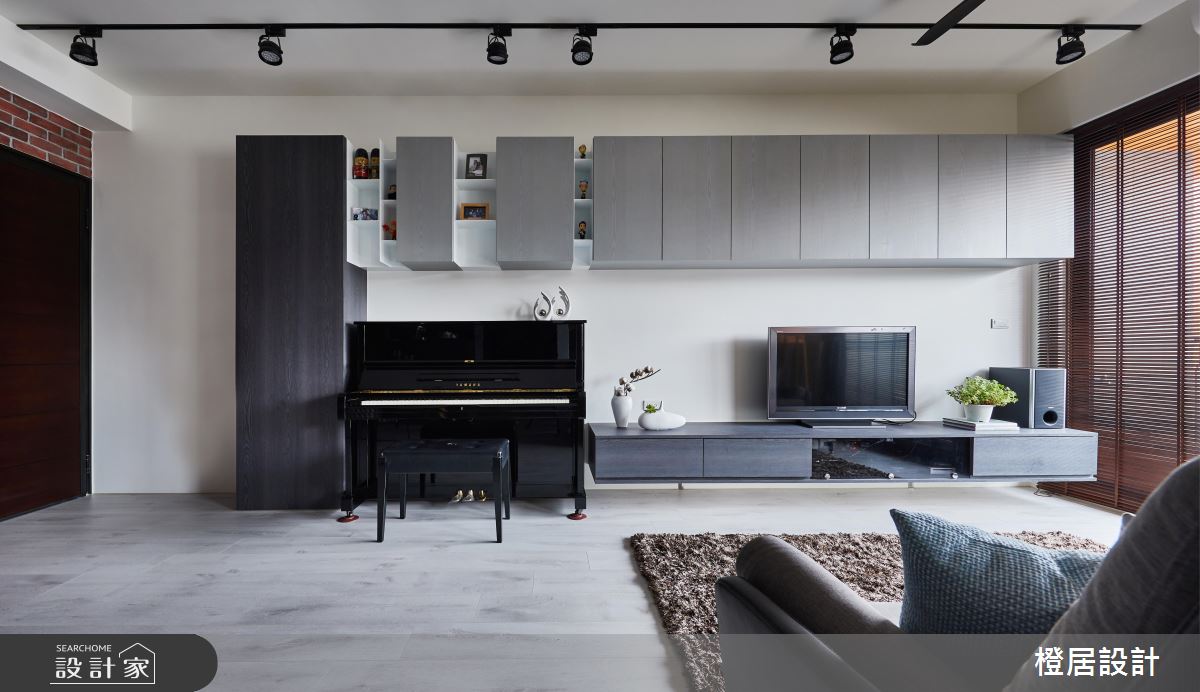 北歐風和輕工業風的美型混血！化機能於生活的 26 坪小家庭住宅