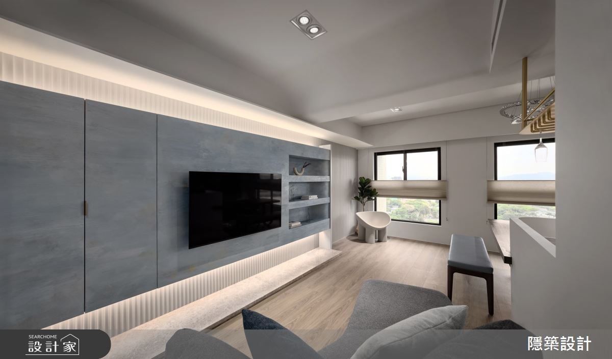 小宅也要有高機能!從毛胚開始訂製14坪單身現代宅，透過重塑動線顯化絕美...