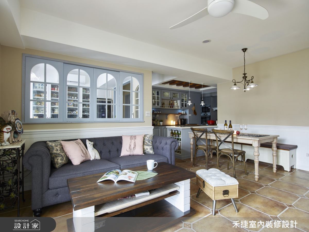 這個家超甜蜜！專屬小夫妻的 23. 5 坪幸福鄉村部屋