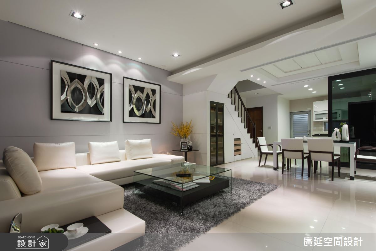 彷彿無止盡的收納！紫得剛好的雙人透天別墅