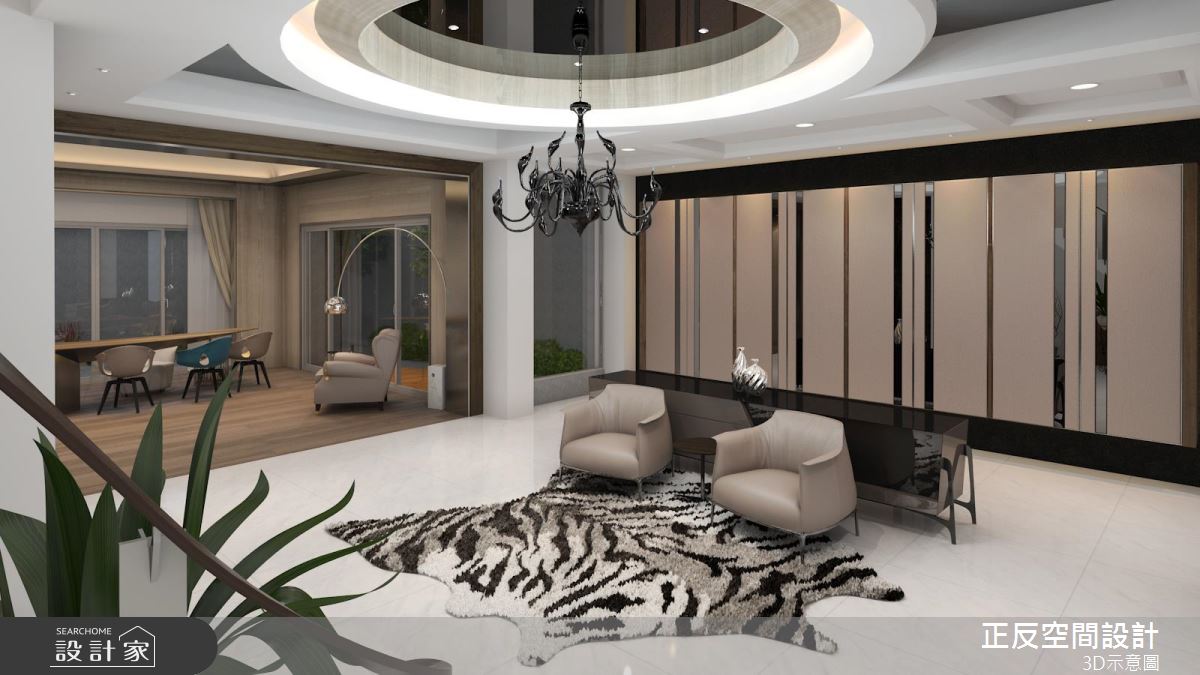 現代風透天別墅 精緻壁材 x 輕奢質感的完美演繹