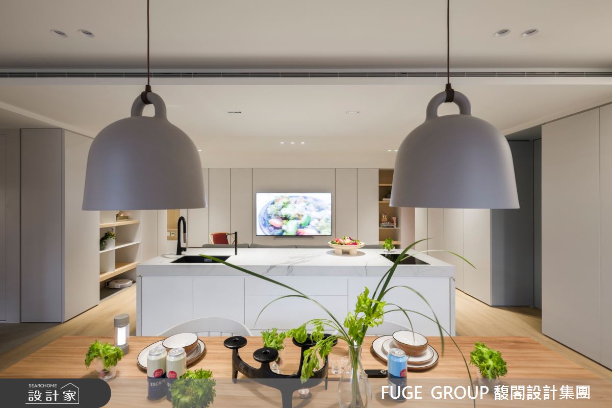 毛胚屋改造後讓心的距離更近了! 高顏值與舒適度的清新無壓現代宅