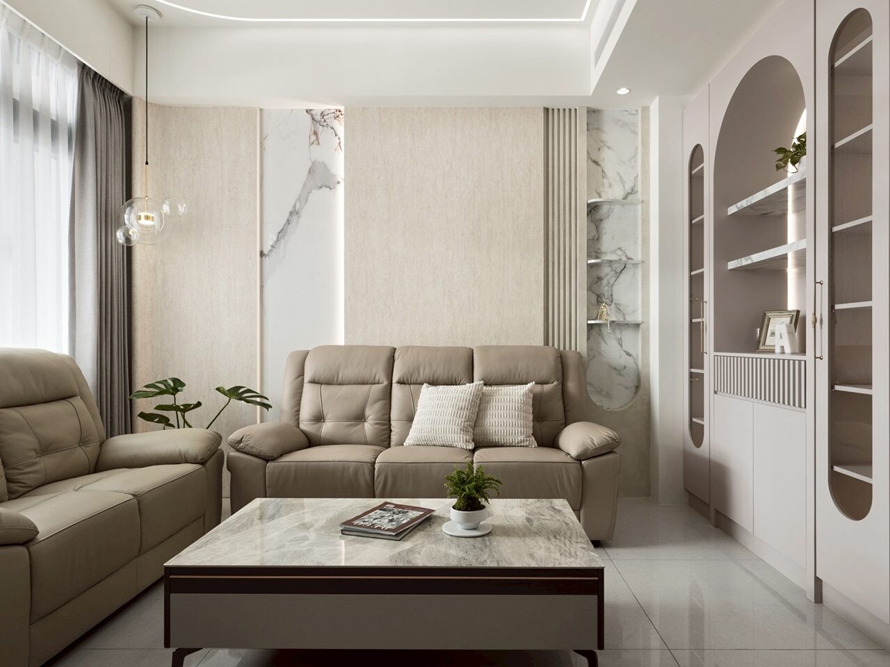 辰禹設計：輕奢協奏曲 輕柔寫意的生活詩篇