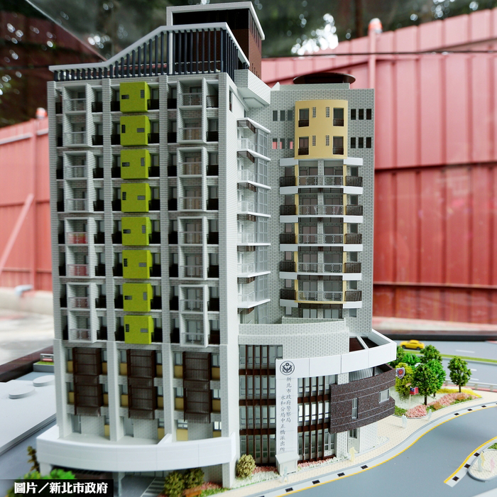 新北第二例　與派出所共構的社宅