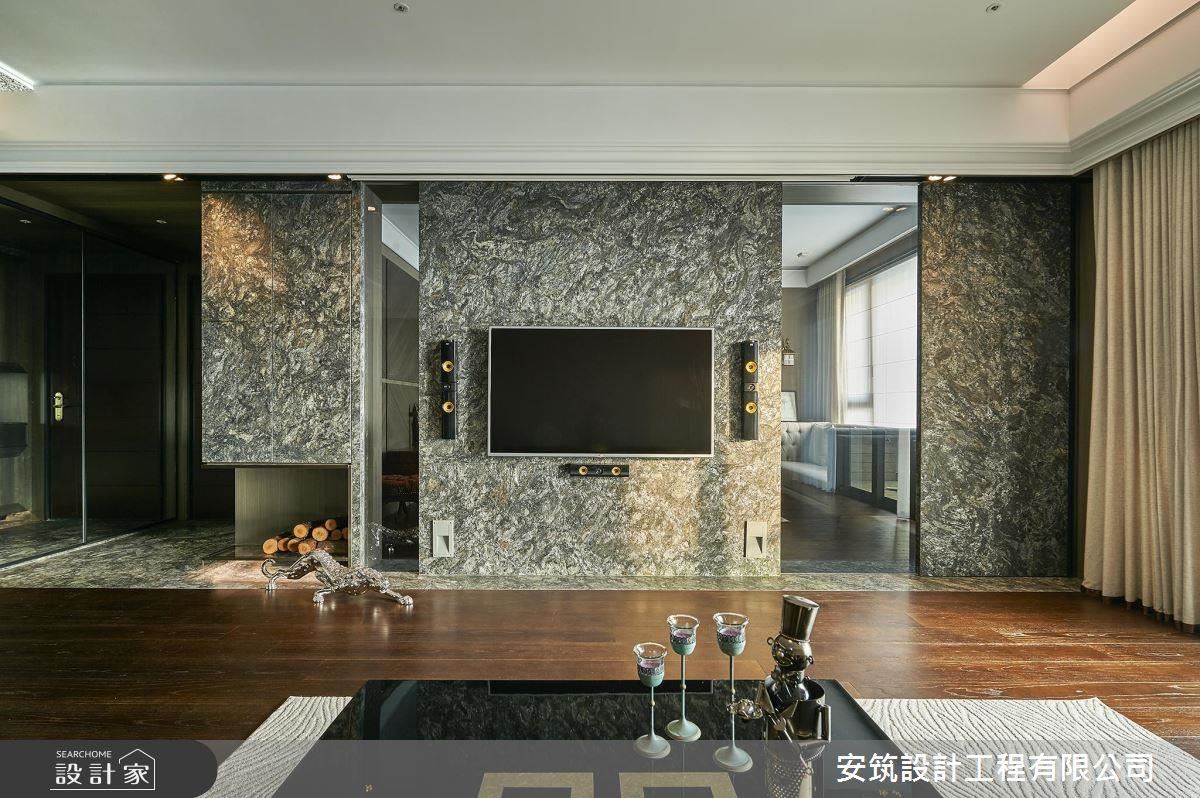 來我家看一起電視吧！我家的電視牆不一樣！