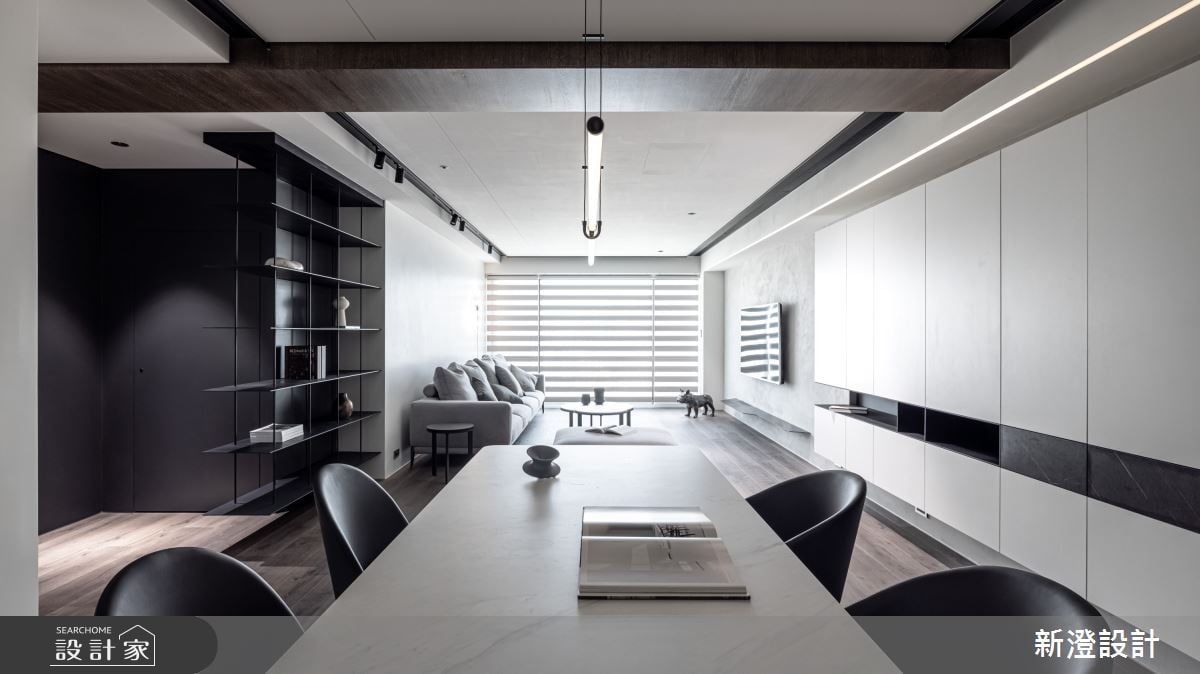 讓留白美學留住美好瞬間!29坪現代宅淬鍊動靜皆宜的嶄新生活