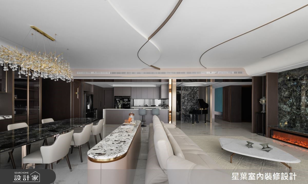 新莊頂級豪宅地標【遠雄九五】景觀毛胚屋，法式優雅與現代洗鍊交織，演...