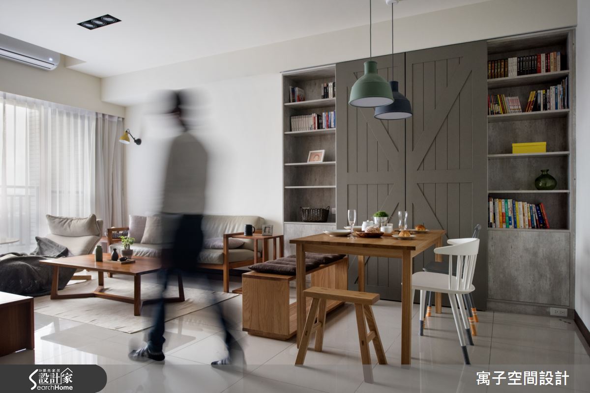 有點陽光，有點酷！ 北歐X loft 的 20 坪溫馨小家