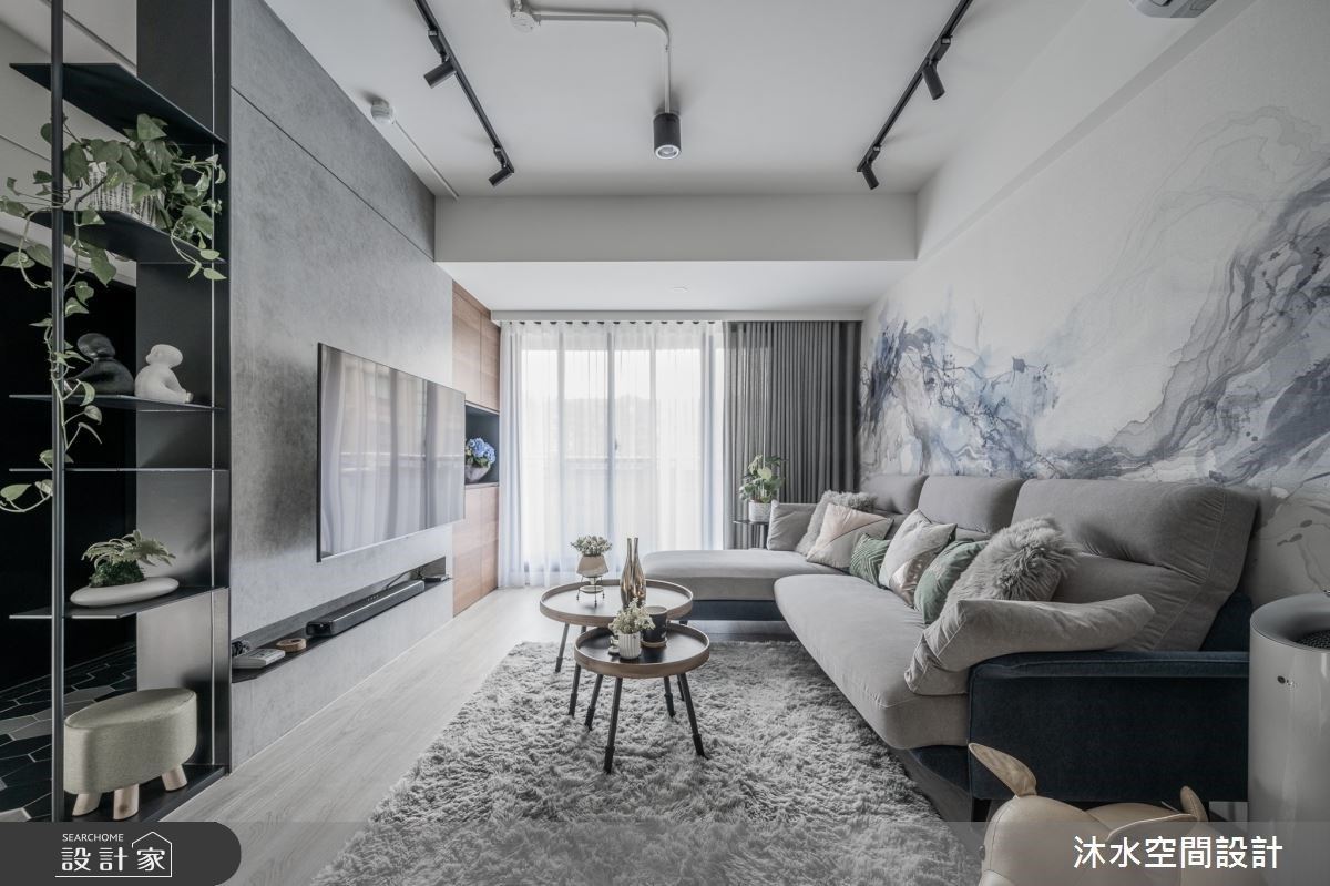 工業風與北歐風組隊真配！34 坪老屋翻新生活有各自辦公室、個性化展示收...