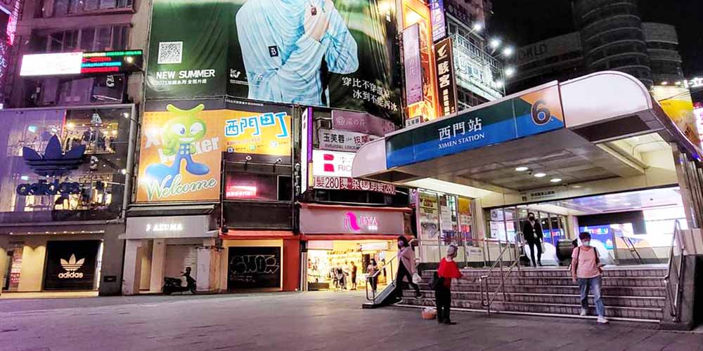 因疫重創 捷運鍍金商圈 人潮少八成