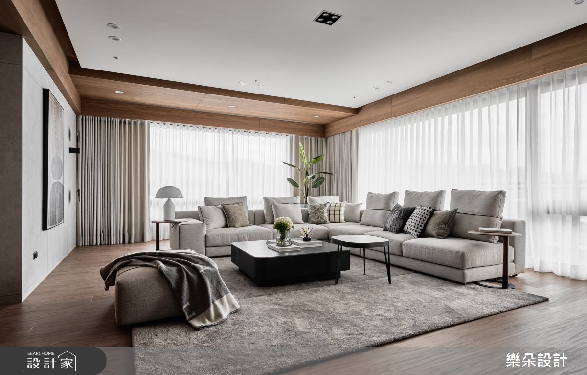 中古屋翻新現代人文宅！大面窗景引充沛日光，木質肌理調特居所溫度