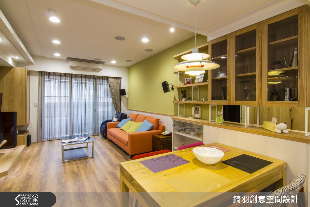 選用健康好材質 打造呵護寶貝的 30 坪北歐宅