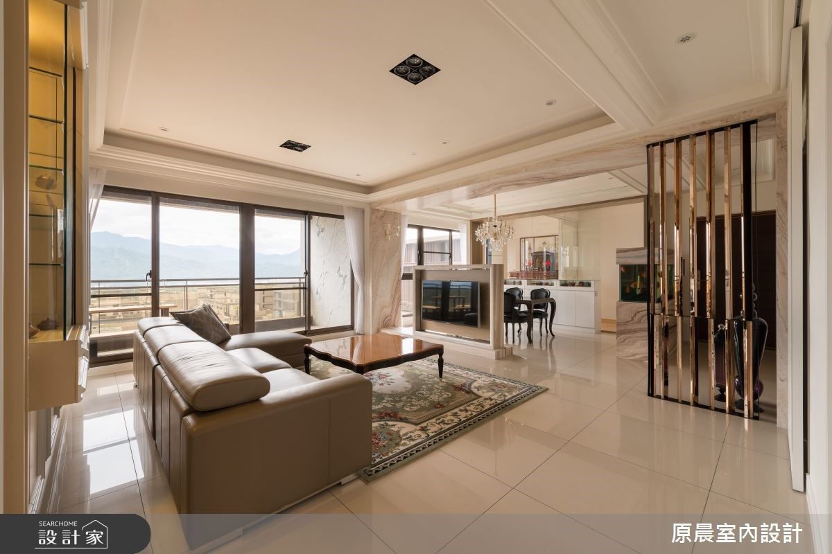 現代手法遇上新古典！打造俐落留白的流暢好動線