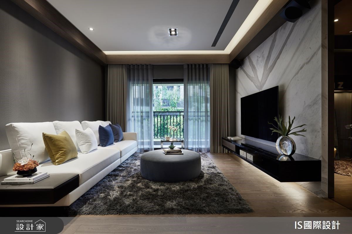 優雅現代風X多元異材質！ 33.5坪也能創造豪宅規格