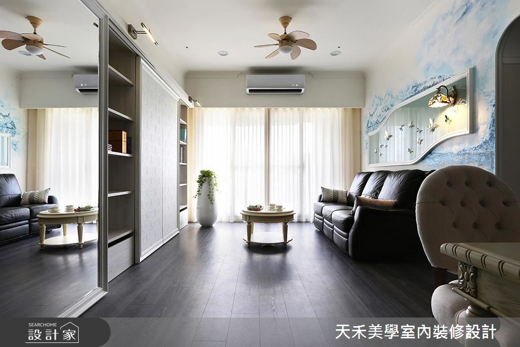 美感 X 收納 X 機能一次包辦！ 三代 6 口同住 34 坪華麗鄉村宅