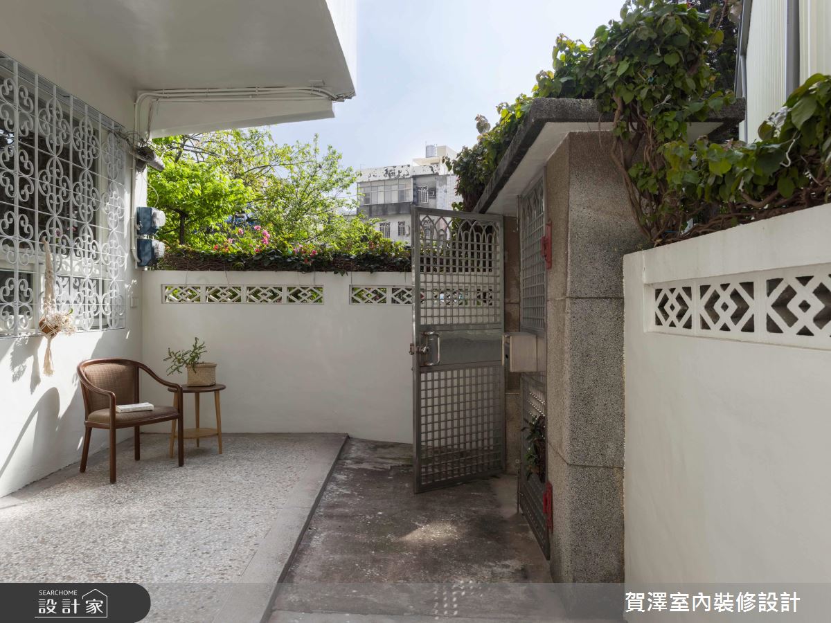 靜巷中的白色老屋！在無印系休閒宅裡種一個小菜園