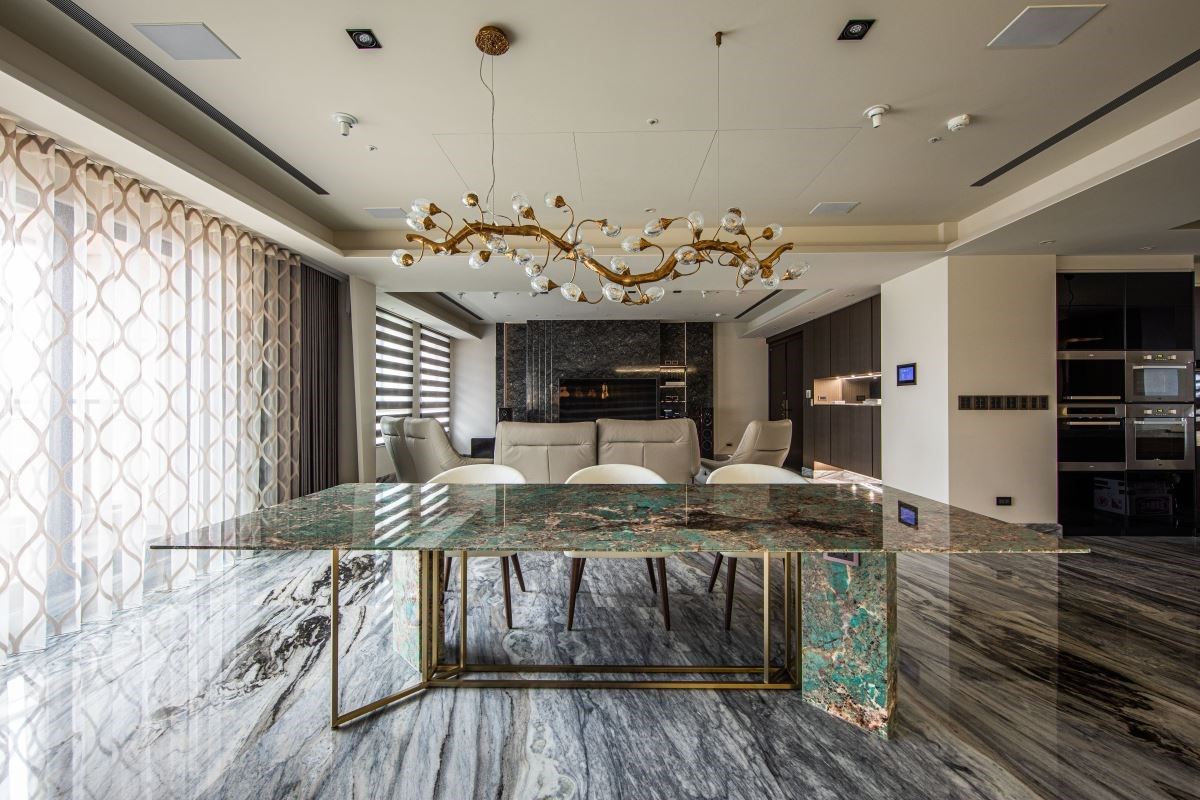 名人貴婦們欽點的三大時尚石材！掌握非凡藝術紋理　打造百坪豪宅器度