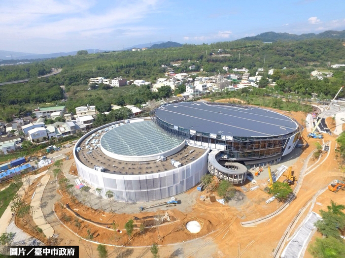 花博后里園區「花舞館」 8月完工