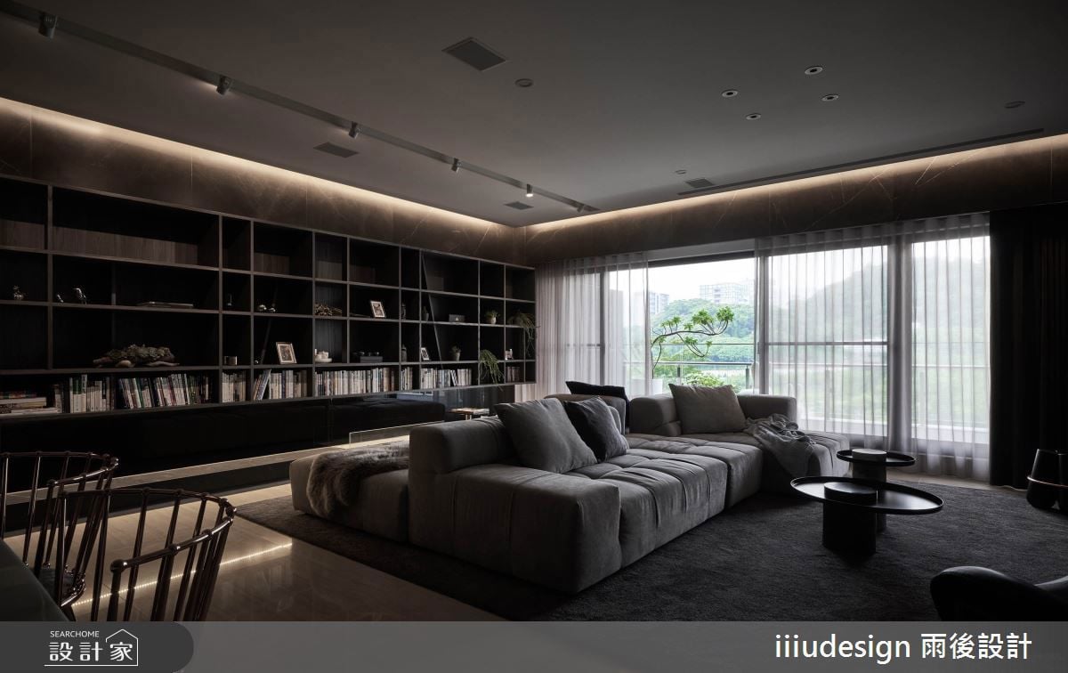 46坪現代質感宅，收攬景觀與光影的低調奢華日常