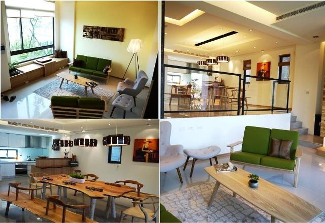 環場360度の水與樹