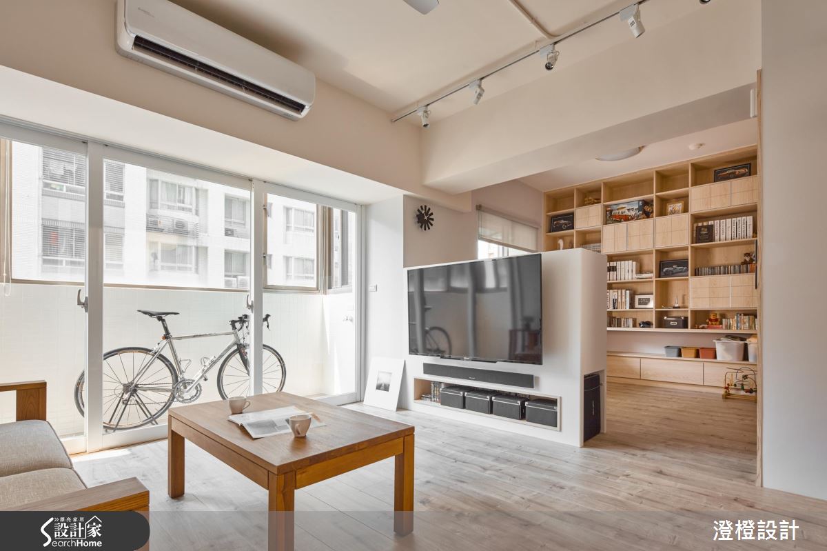 陽光暖度正剛好！ 清新無害的 30 坪北歐親子宅 