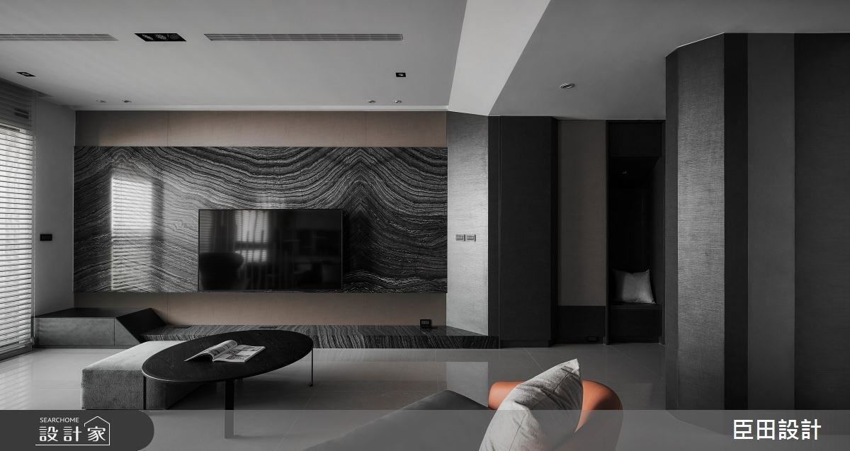 兼具設計感與收納機能的現代風家居，微型酒吧彷彿入住五星級飯店