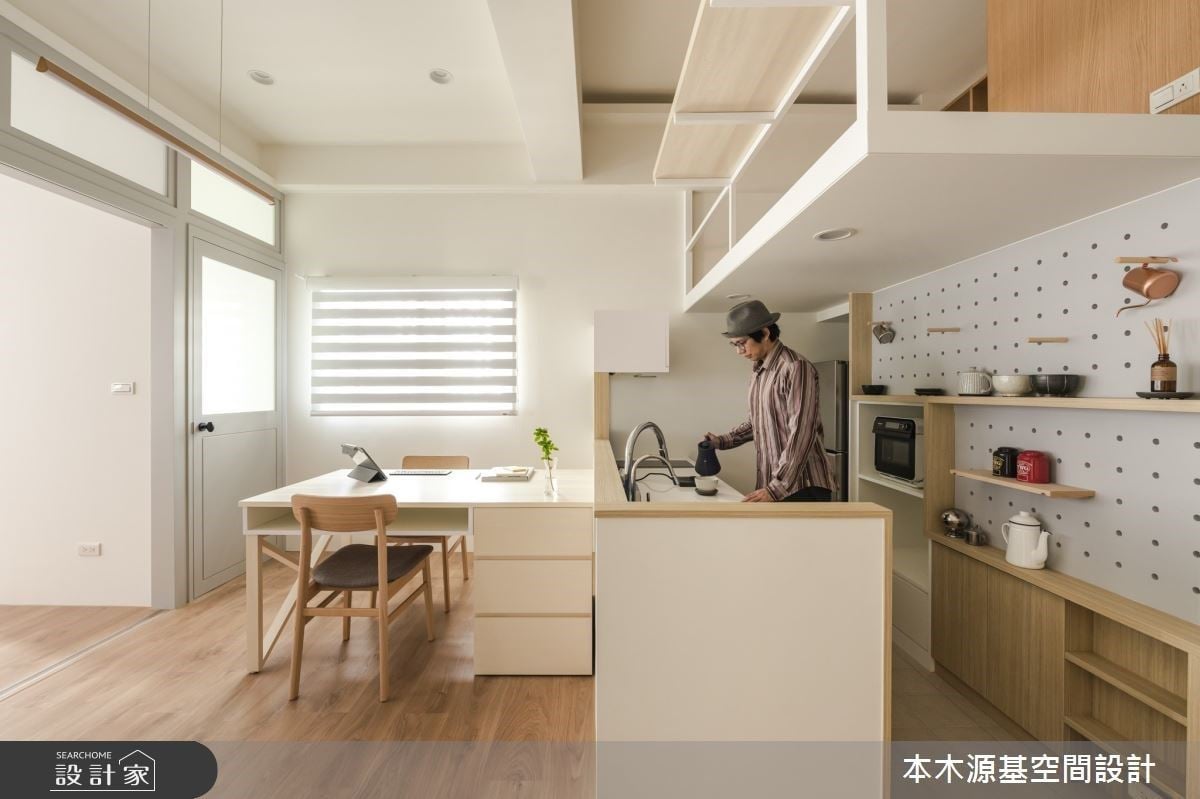 在信義區遇見東京的一期一會！13坪老屋翻新實錄，把日劇場景化為現實