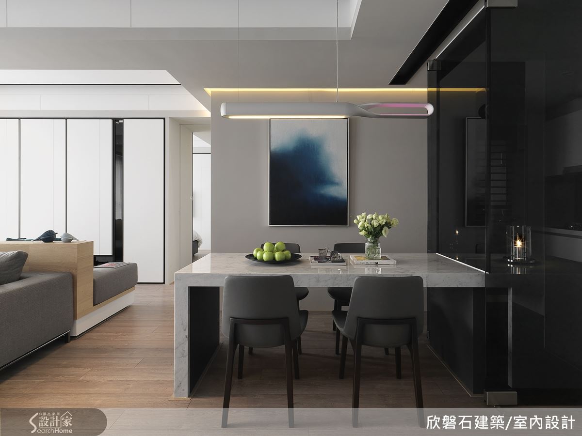 以機能打造單身宅的清爽與優雅