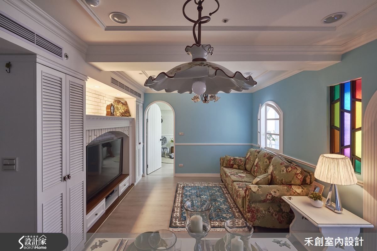 在家度假模式啟動！老屋變身 20 坪美型鄉村宅 