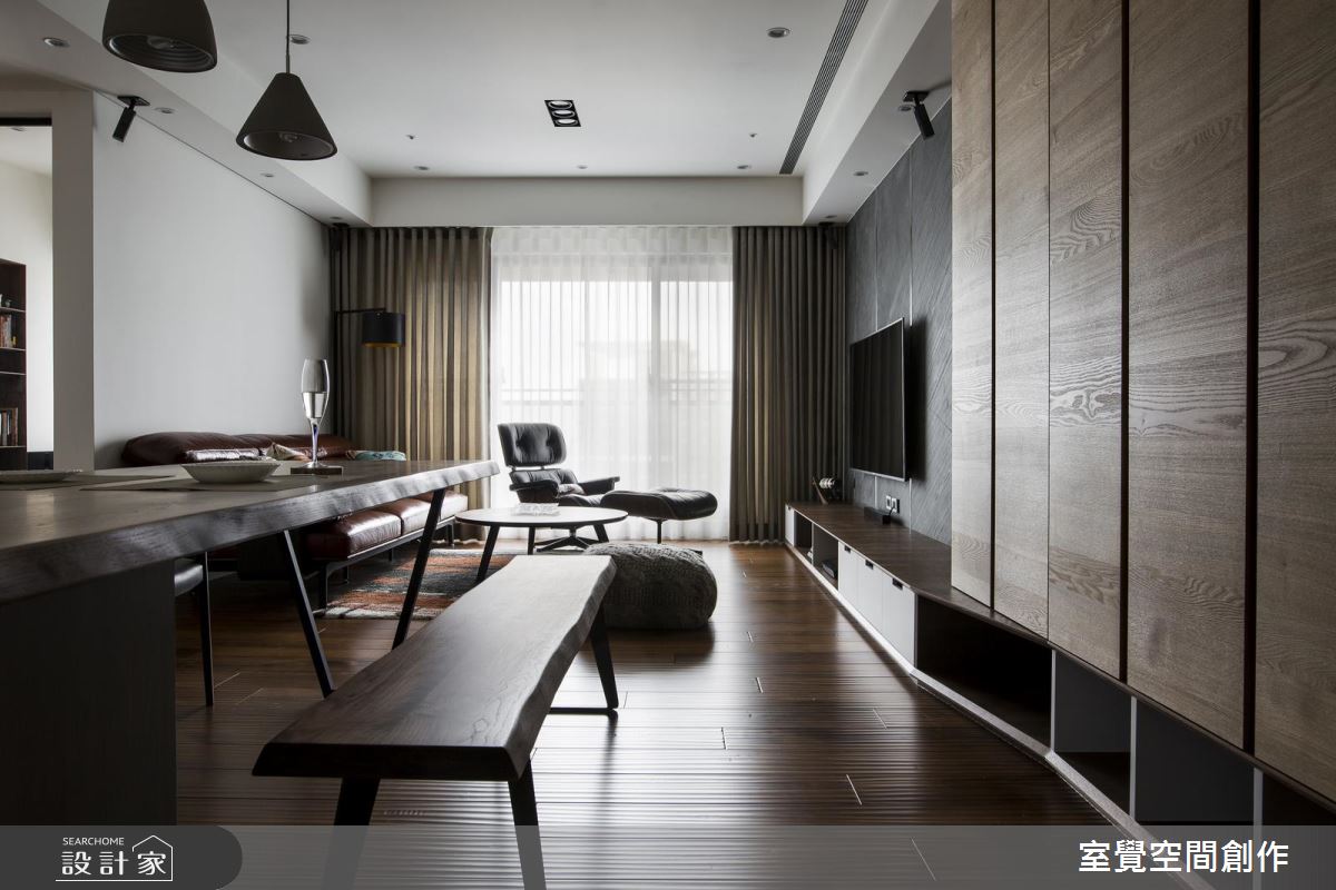自然感與時尚帥氣兼具！ 工程師屋主的 18 坪現代風單身宅