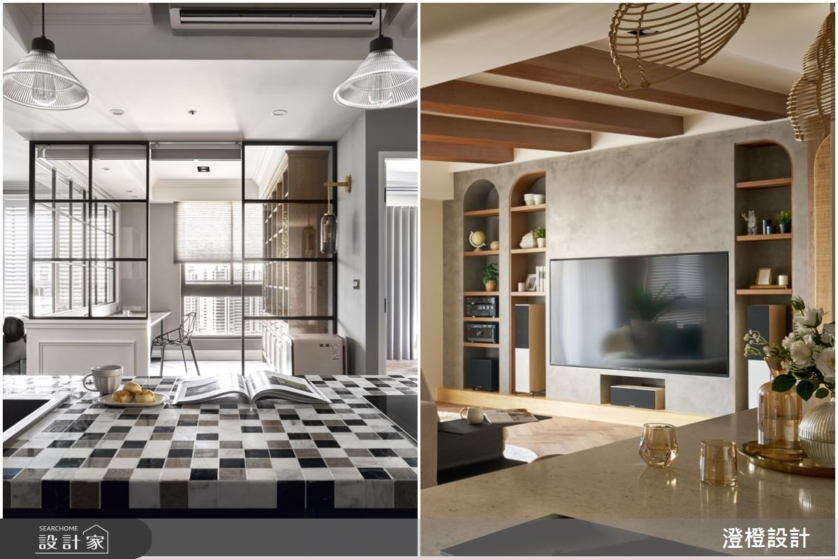 【TV】一層兩戶三代同鄰 擘劃現代英倫&海島度假的家