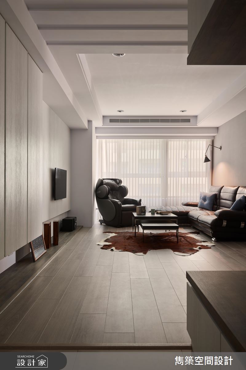 替公共空間拉皮！打破 25 坪北歐宅的低矮格局