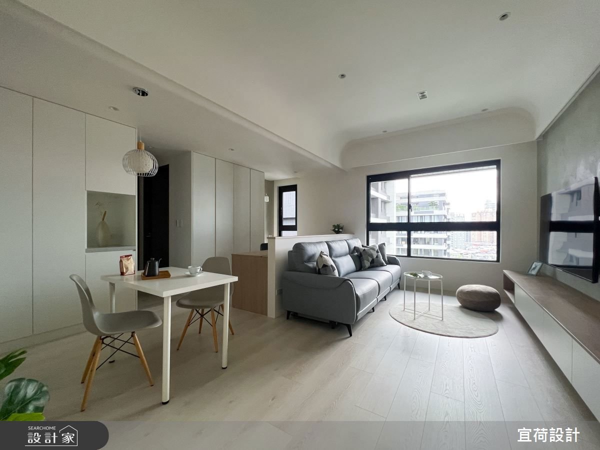 好看、好清掃，還擁有海量收納力！解構為工程師屋主打造的22坪療癒北歐宅