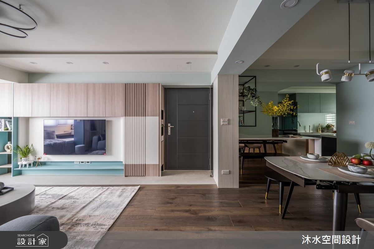 北歐混搭現代風，老屋解放格局增加臥榻、吧檯讓家的美麗更獨特