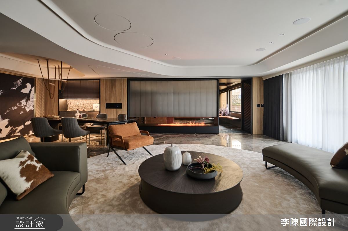 毛胚屋一房兩廳破格規劃！奢華建材包裹空間＆智能家電進駐，訂製無可取...