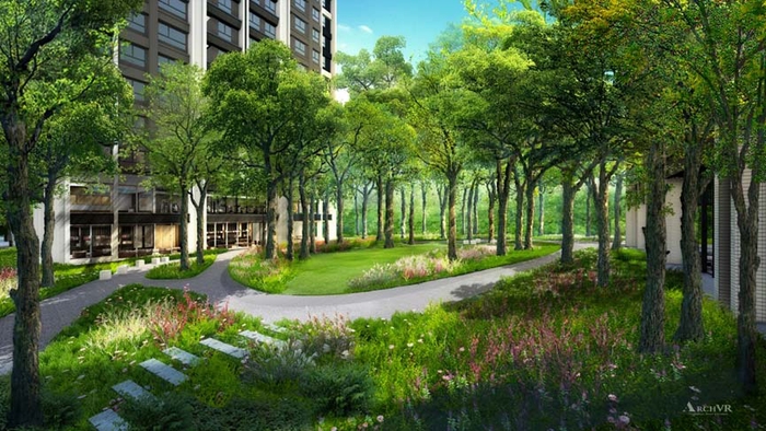 有溫度的社區，彷彿在五感療癒的自然森林裡