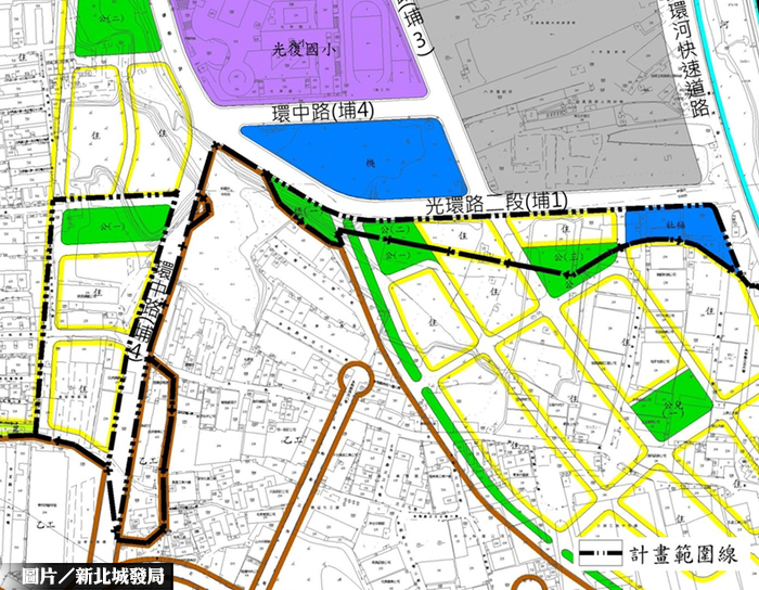 板橋埔墘都計通過 改善環境品質