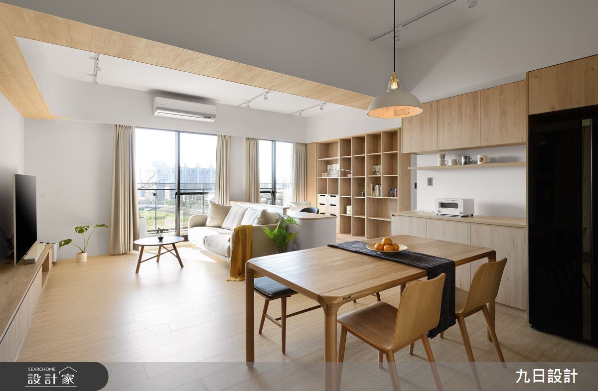 工程師與家人們的清新北歐宅，不僅機能超強大，躺在床上居然還可以打電動!