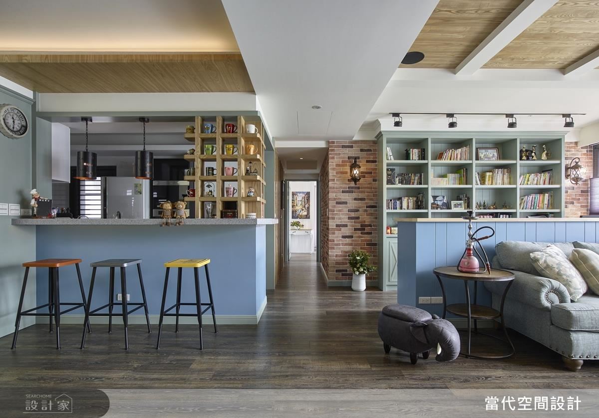 色彩繽紛活力洋溢　收納滿點的鄉村風居家